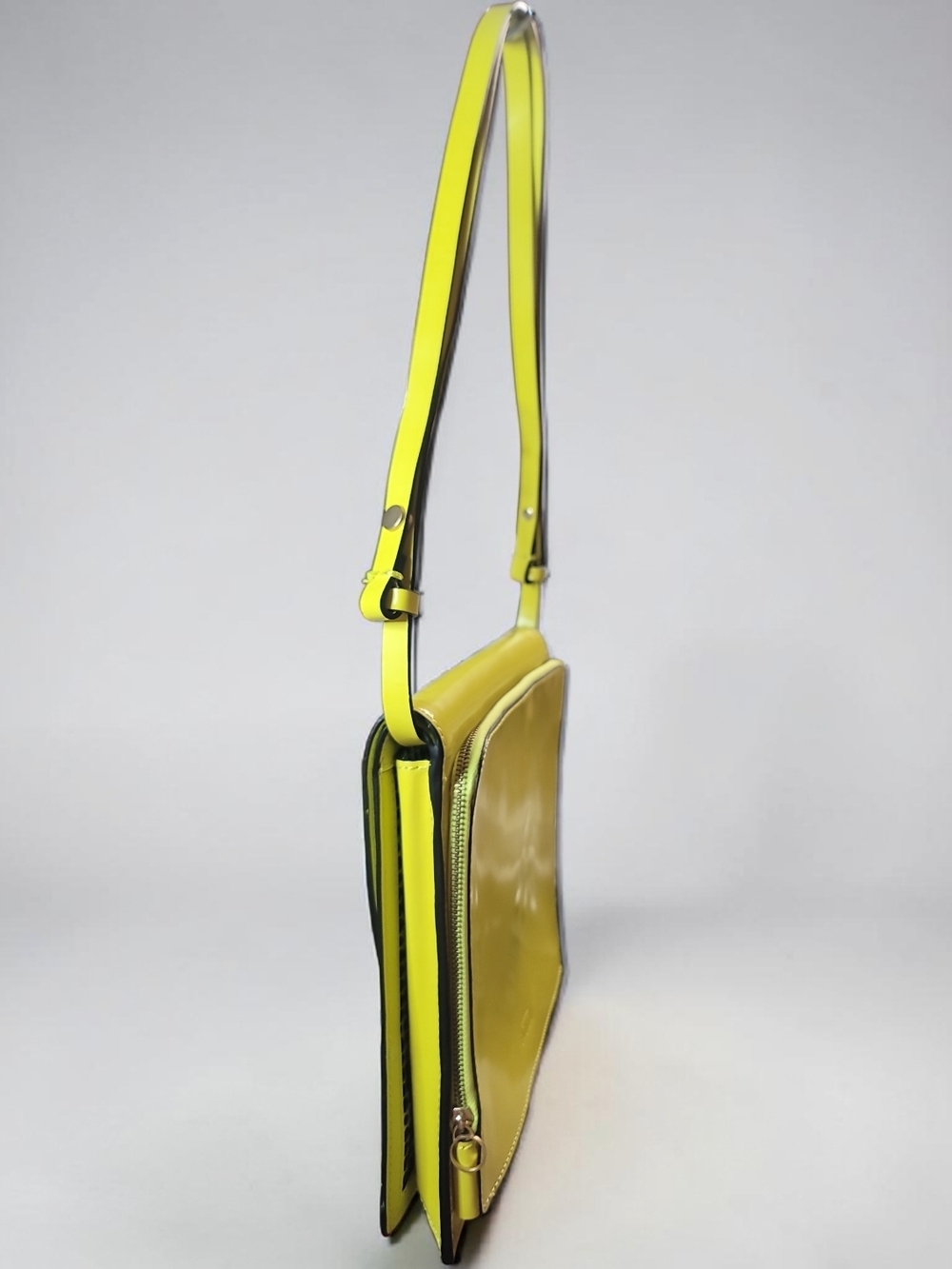 Kate Spade Saturday 2 Way Lime Green Crossbody Bag EUC - Picture 4 of 11